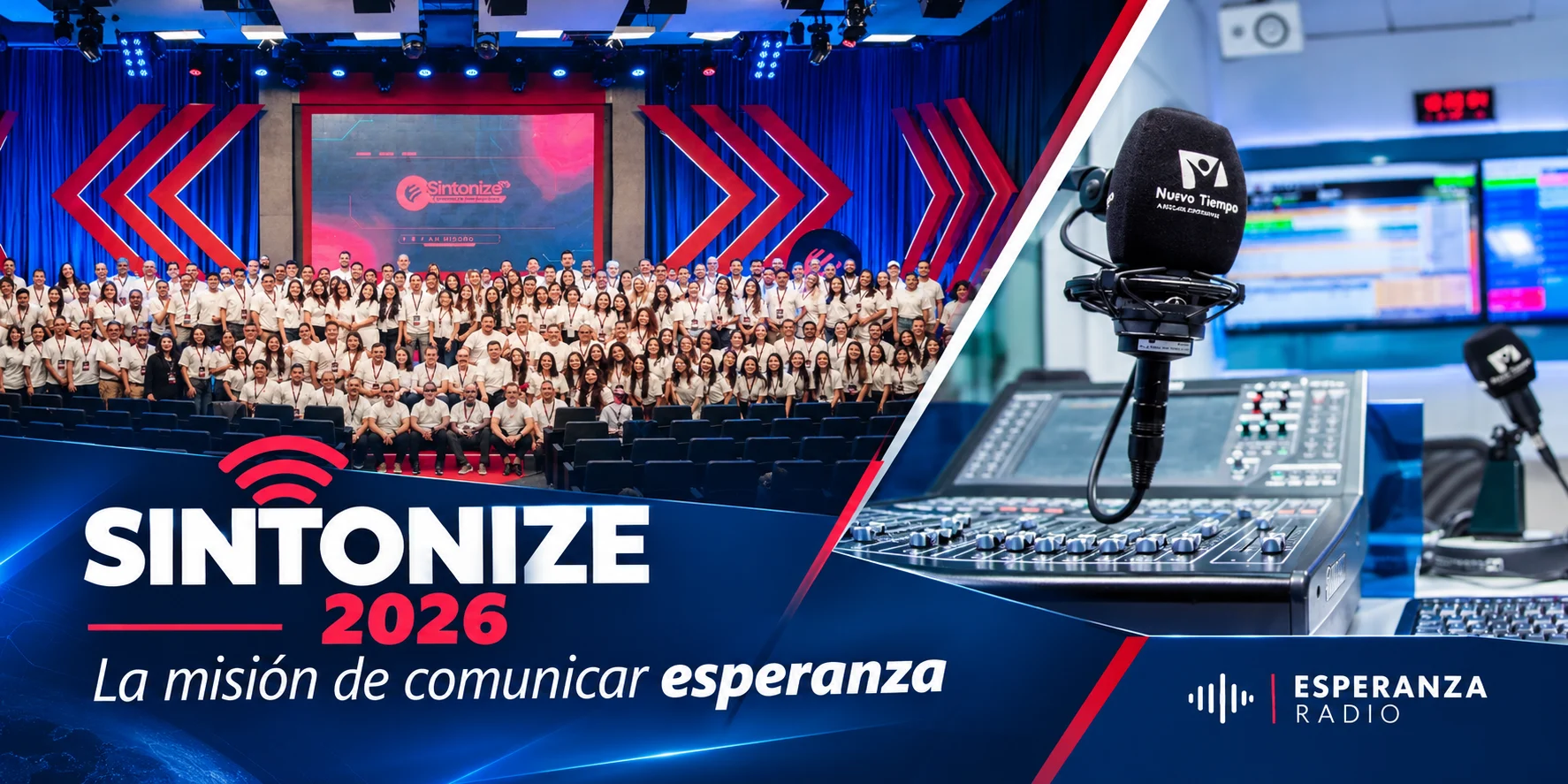 Evento Sintonize 2026 Red Nuevo Tiempo Sudamérica